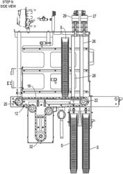 Apparatus for handling stacks for articles