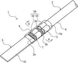 Surface protection composition and terminal fitted electric wire