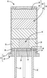 Vibration resistant initiator assembly having exploding foil initiator