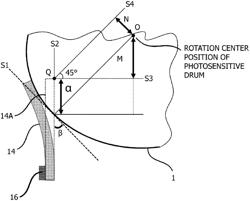 Cleaning device for removing a developer, process cartridge and image forming apparatus