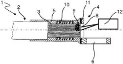 Method for the integrally bonded joining of an electric cable to an electrical contact part and electric cable arrangement