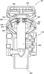 Single stage, axial symmetric blower and portable ventilator