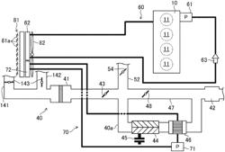 Intake-air temperature controlling device for engine with supercharger