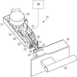 Locking device for a door of a domestic appliance