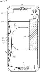 Assembly for portable electronic device