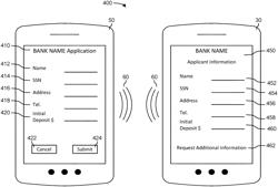 Systems and methods for onboarding customers through a short-range communication channel