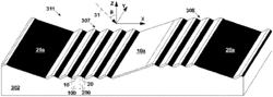 Wavelike hard nanomask on a topographic feature and methods of making and using