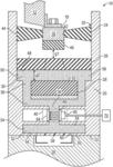 Mount assembly with switchable displacement elements