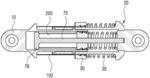 Vibration-shock energy absorption device using composite tube, and building vibration control device using same