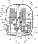 Refrigerant compressor and freezing apparatus using same