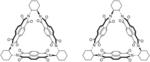 Rigid naphthalenediimide triangle structures