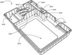 Catheter insertion tray with integrated instructions