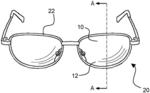 Eyewear article with interference filter