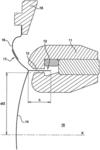 Broadband electrodynamic transducer for headphones, and associated headphones