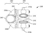 Thermally isolating joint assembly in a space vehicle