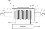 Air cooling chamber assembly and internal combustion engine having the same