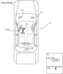 Telematics based on handset movement within a moving vehicle