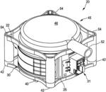 EVAPORATOR DEVICE, AND ELECTRICAL APPLIANCE HAVING AN EVAPORATOR DEVICE