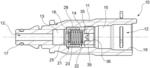 FILTERING DEVICE FOR DAMPING VIBRATIONS IN A CONDUIT OF A HYDRAULIC ACTUATION SYSTEM FOR DISENGAGING A CLUTCH