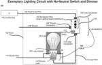 SYSTEMS FOR A NO-NEUTRAL SWITCH AND DIMMER