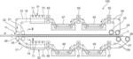 Continuous shaping machine for bean curds