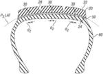 Retreaded tire treads having improved submerged voids and methods for forming the same