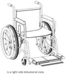 SympliSafer Wheelchair Footrest Cover