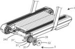 TREADMILL WITH AXIAL ELECTRIC MOTOR