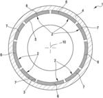 PROCESS FOR PRODUCING TYRES CAPABLE OF REDUCING CAVITY NOISE AND SET OF TYRES OBTAINED THEREBY