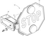 Stop Sign and Crossing Arm Assemblies for School Buses, Stop Signs for Stop Sign Assemblies, and Attachment System for Connecting Stop Signs to Stop Signs Assemblies