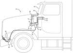 System for washing motor vehicle headlights