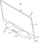 Display apparatus including transparent display panel and frame therefore