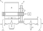 Additive manufacturing system having interchangeable nozzle tips