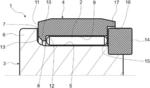 Bearing assembly having cylindrical rolling elements