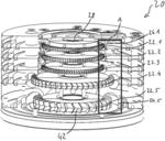 GAS RECIRCULATION DEVICE AND SYSTEM HAVING SUCH A DEVICE