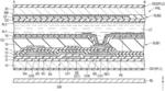 SUBSTRATE INCLUDING SEMICONDUCTORS ARRANGED IN A MATRIX AND A DISPLAY DEVICE