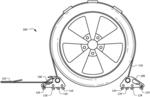 Vehicle restraint system for grated driving surfaces