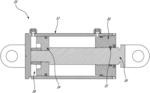 Hybrid surface finish for a hydraulic linear sealing system