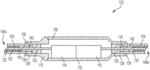 Distributed sensor arrays for measuring one or more of pressure and temperature and related methods and assemblies