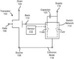 Circuit that changes voltage of back electrode of transistor based on error condition