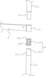 Structure for connecting cross member and stand member of bunk bed and bunk bed having same