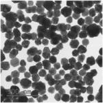 Liquid suspension of cerium oxide particles