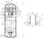 Scroll compressor having a fitted bushing and weight arrangement