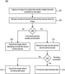 Efficiency when reading multiple barcodes on objects