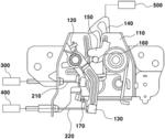 FRUNK LATCH EMERGENCY OPENING STRUCTURE