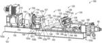 Reciprocating pumps having a pivoting arm