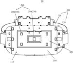 Head-mounted virtual reality display device, method for measuring position and posture of the same and virtual reality display apparatus