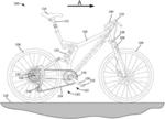 BICYCLE SUSPENSION COMPONENTS AND ELECTRONIC MONITORING DEVICES