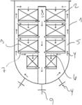 Adiabatic axial flow converter