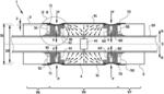 Method and drum for manufacturing a tyre, in particular a run-flat tyre